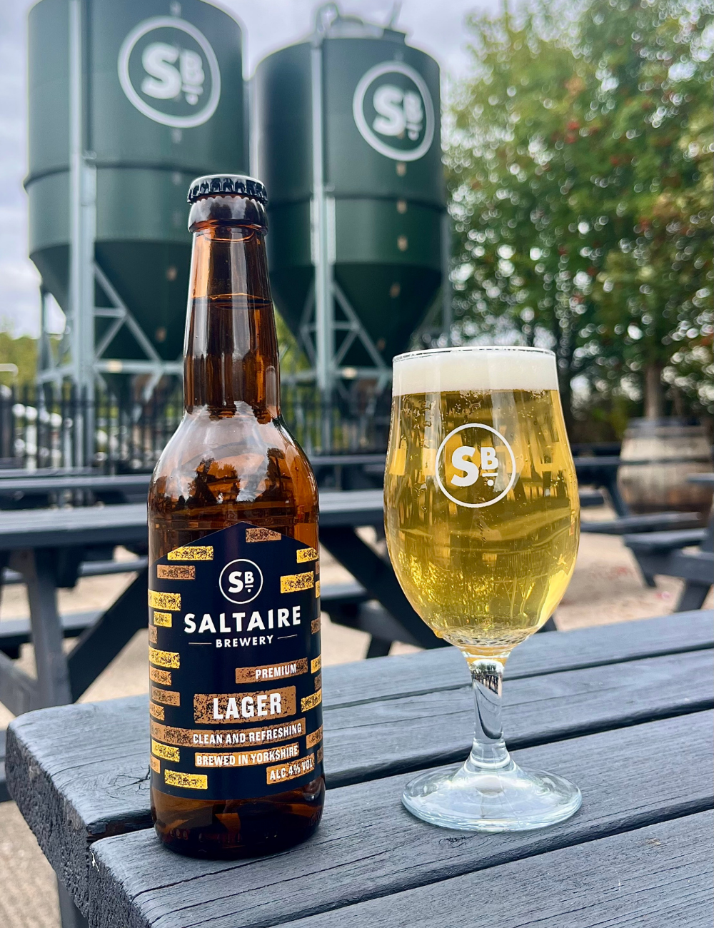 Saltaire Premium Yorkshire Lager (4%) | Saltaire Brewery