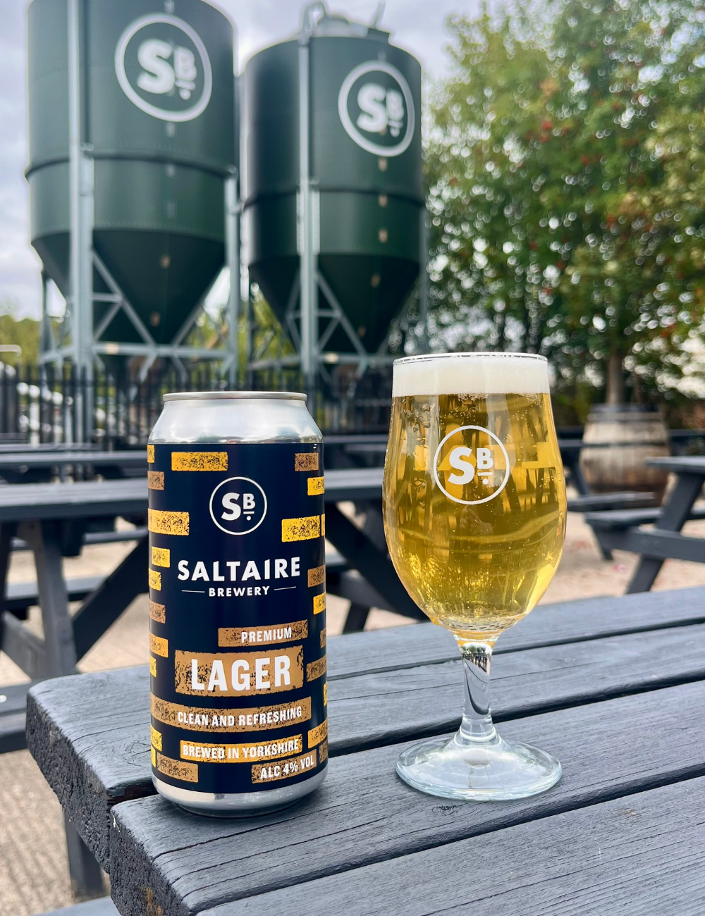 Saltaire Premium Yorkshire Lager (4%) | Saltaire Brewery