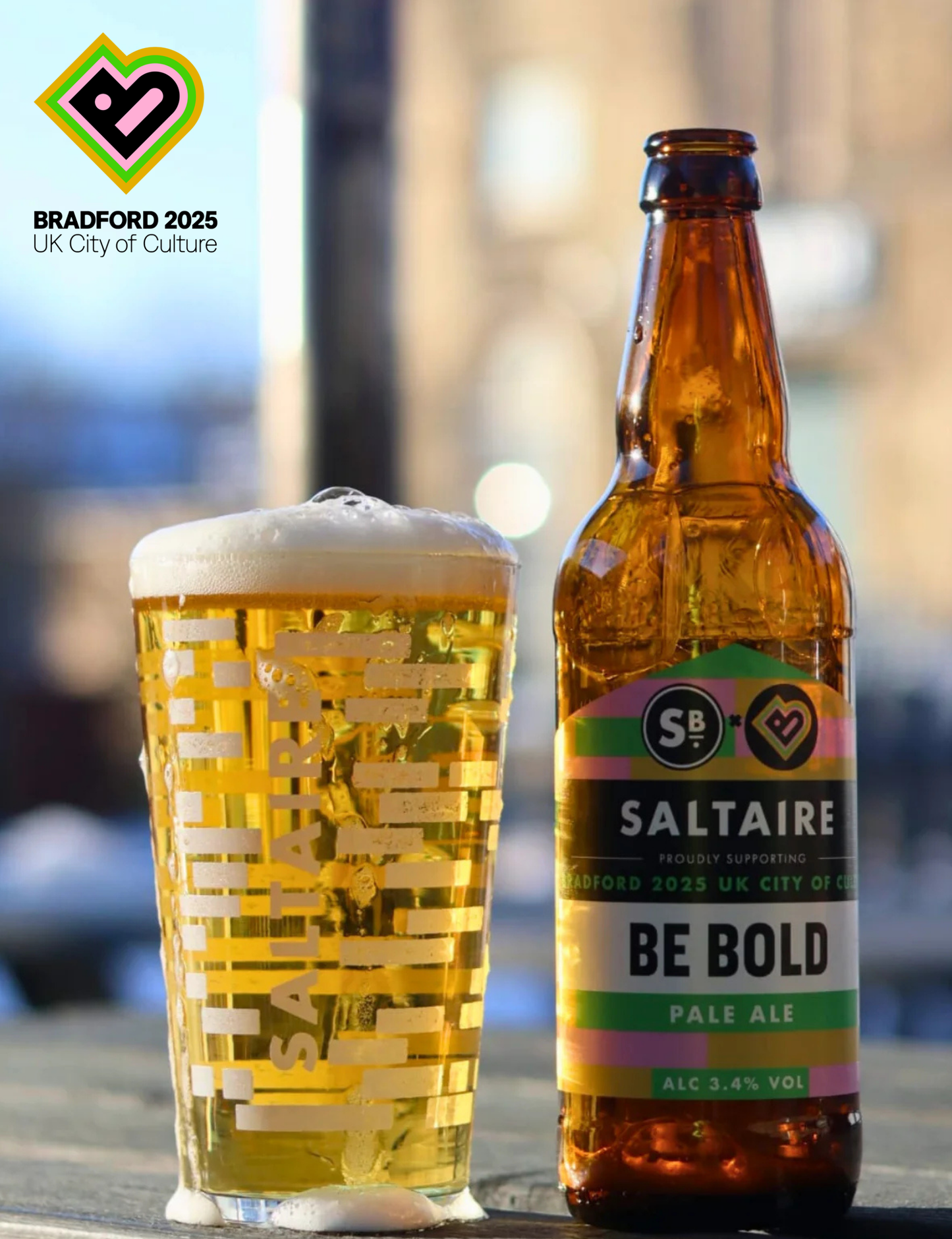 Be Bold Pale Ale (3.4%) | Saltaire Brewery
