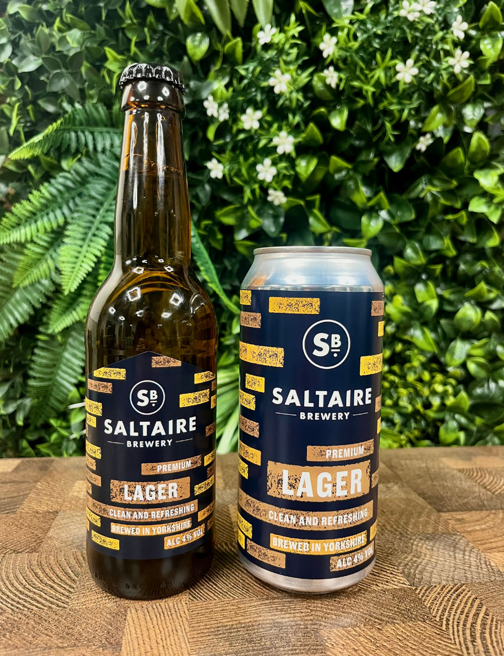 Saltaire Premium Yorkshire Lager (4%) | Saltaire Brewery