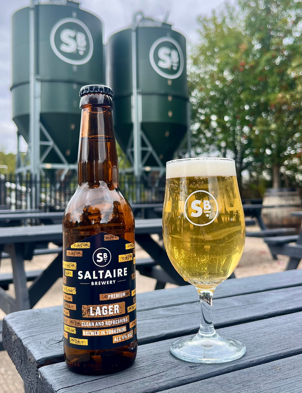 Saltaire Premium Yorkshire Lager (4%) | Saltaire Brewery
