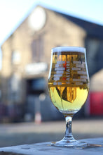 Load image into Gallery viewer, Stemmed Half Pint Glass
