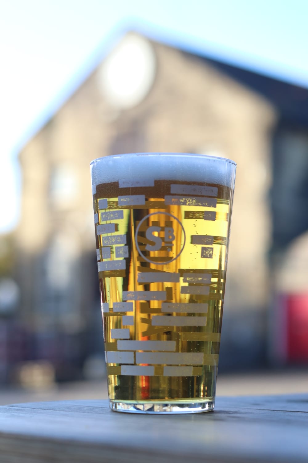 Saltaire Brewery Pint Glass